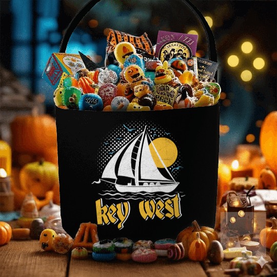 KEY-WEST FLORIDA Sunshine-State West Keys Fabric Baskets