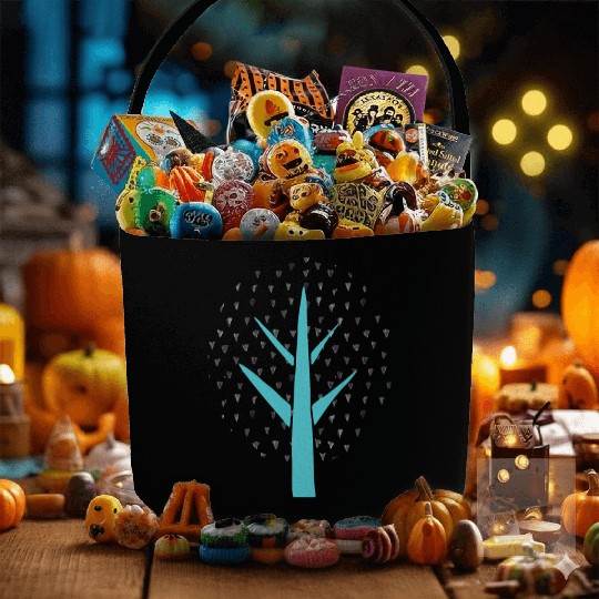 Tree of Life - Nature's Serenity in Art Fabric Baskets