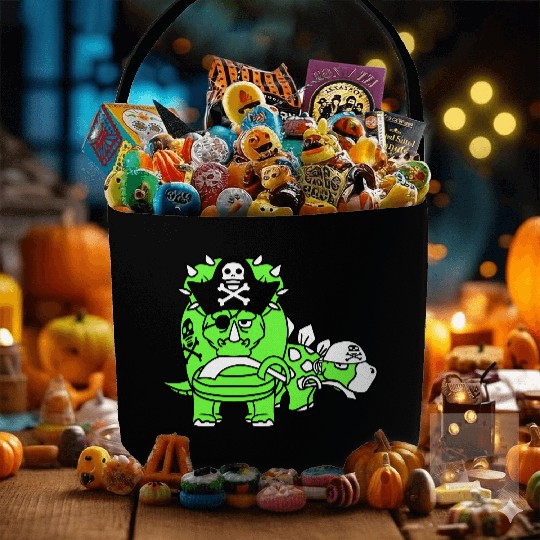 Triceratops Stegosaurus 2 Dinosaur Pirates Dinos Fabric Baskets