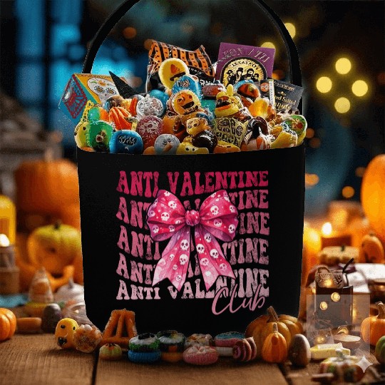 Anti Valentine Club Fabric Baskets