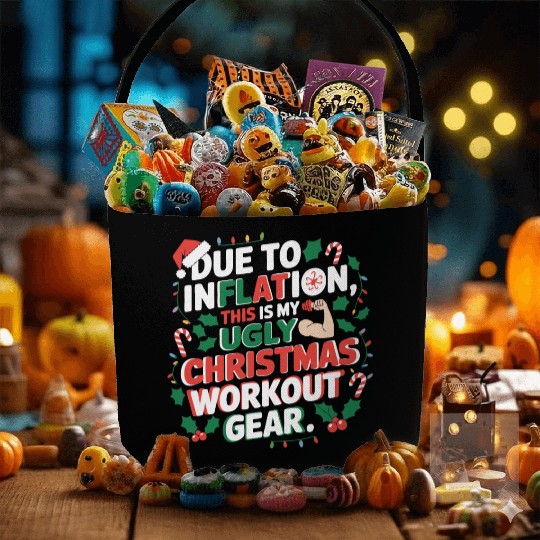 Inflation-Proof Christmas Workout Fabric Baskets