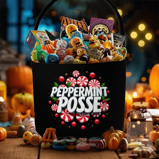 Peppermint Posse Fabric Baskets