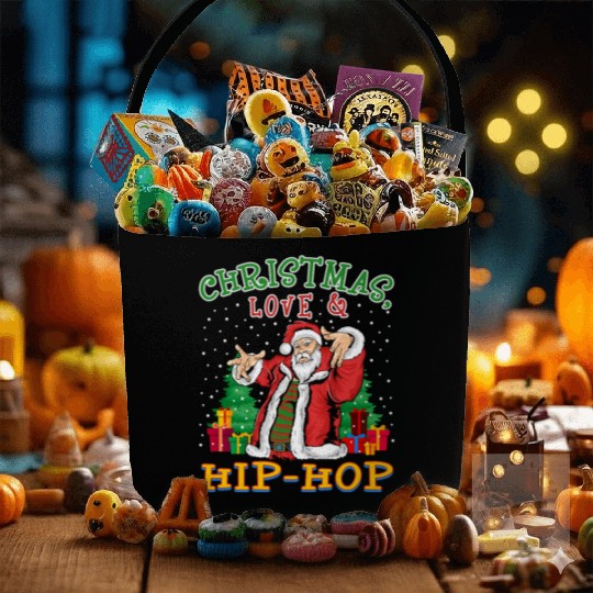 Christmas, Love & Hip Hop, Santa’s Holiday Look Fabric Baskets