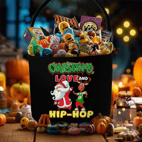 Christmas, Love & Hip Hop, Santa’s Holiday Look Fabric Baskets