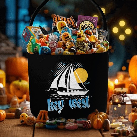 KEY-WEST FLORIDA Sunshine-State West Keys Fabric Baskets