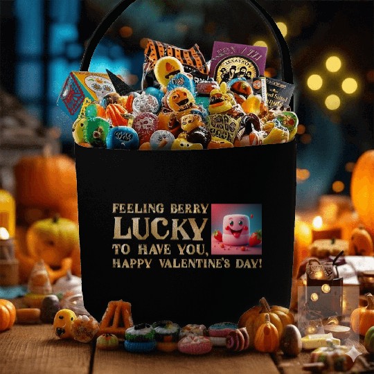 Feeling Berry Lucky to Have You This Valentine's D Fabric Baskets