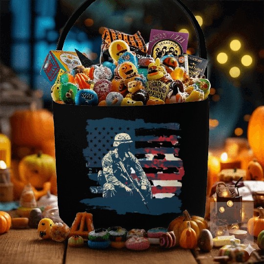 US Memorial Day Fabric Baskets