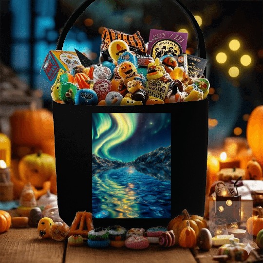 Crystal Lake of Aurora Fabric Baskets