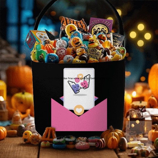 Getting Better with Age Valentine Day Fabric Baskets