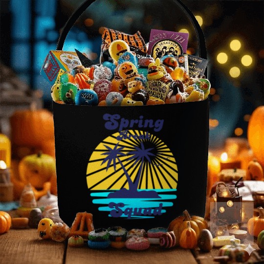 Spring Break Squad Fabric Baskets