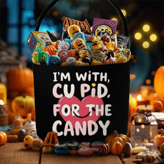 Cupid Candy Fabric Baskets