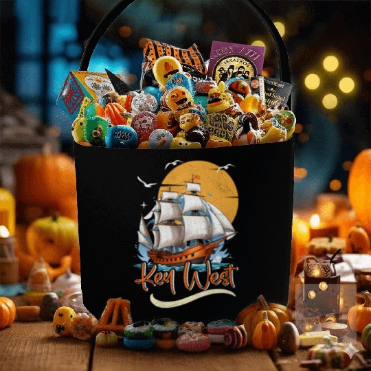 KEY-WEST FLORIDA Sunshine-State Florida Keys Fabric Baskets