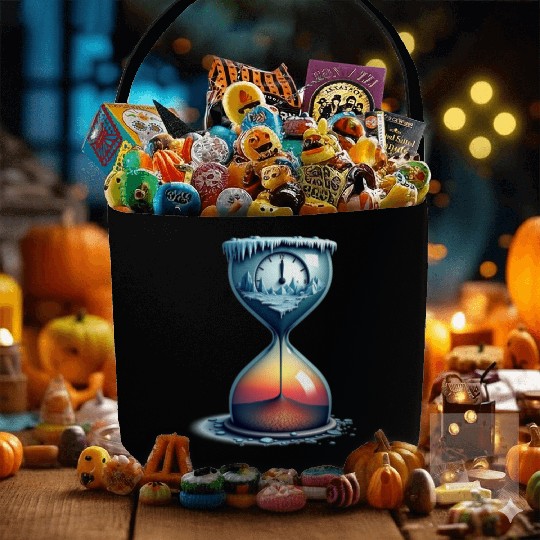 Time is Running Out Fabric Baskets