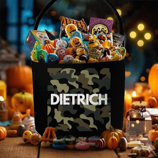 Dietrich Name Fabric Baskets Men Good Quality Camouflage