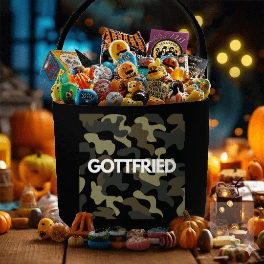 Gottfried Name Fabric Baskets Men Good Quality Camouflage