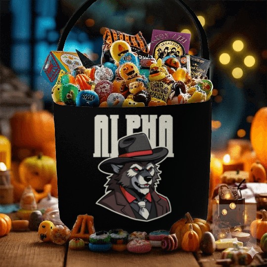 Alpha Wolf – No Beta Behavior Fabric Baskets
