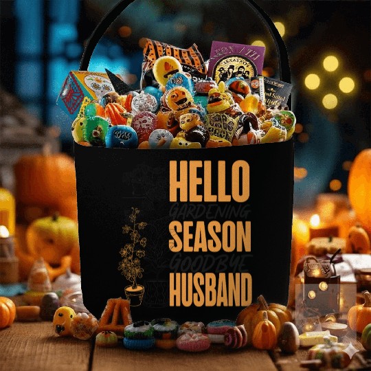 Plant Lover Gardening Husband Wife Fabric Baskets