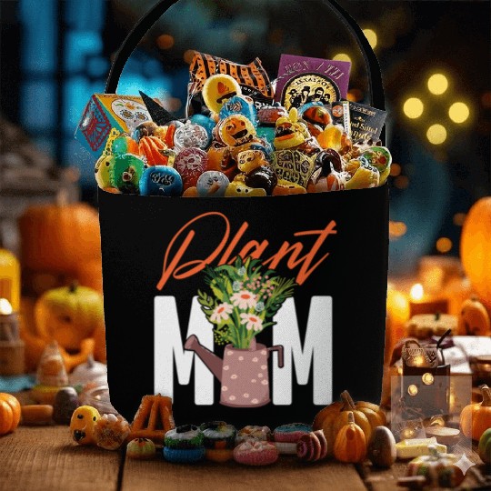 Plant Lover Gardening Plant Mom Fabric Baskets