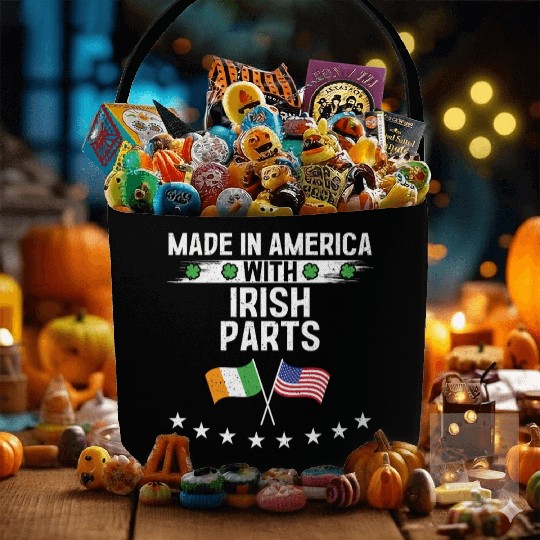Made In America With Irish Parts Fabric Baskets