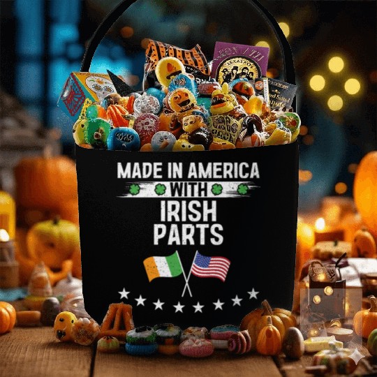 Made In America With Irish Parts Fabric Baskets