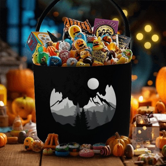 Beautiful Nature | Wilderness Landscape Adventure Fabric Baskets