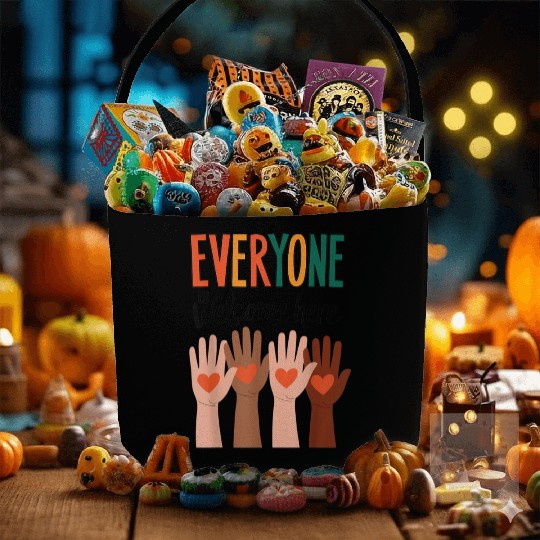 Everyone Is Welcome Here Idaho Teacher Fabric Baskets