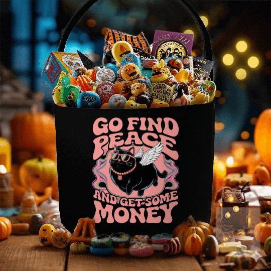 Peace & Money Fabric Baskets