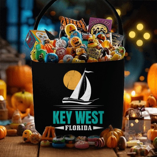 KEY-WEST FLORDIA Sailing West Keys Sailing Outfit Fabric Baskets