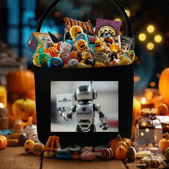 Rocketman Robot Fabric Baskets