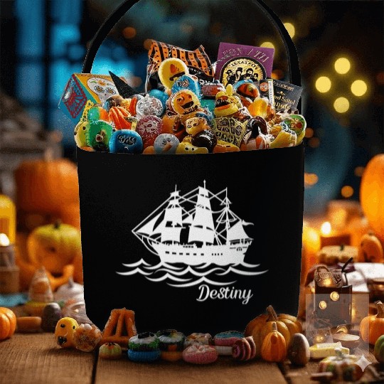 Destiny Ship Fabric Baskets