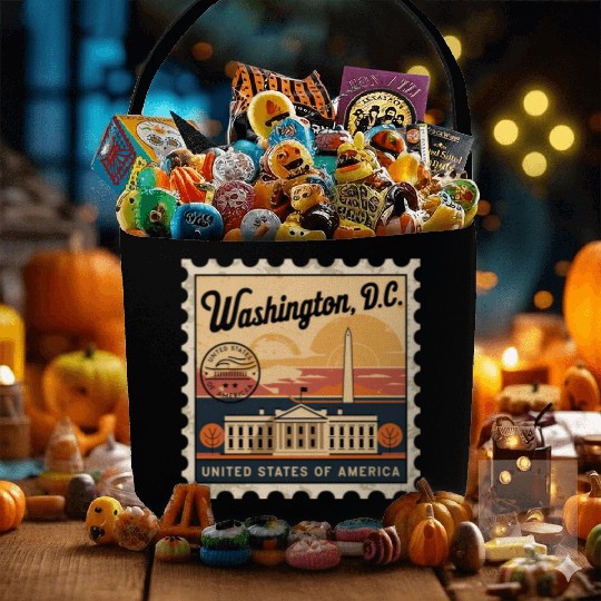 Washington DC Souvenir and Political Gift Idea Fabric Baskets