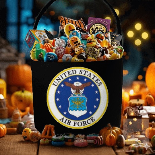 US Air Force 5 Fabric Baskets