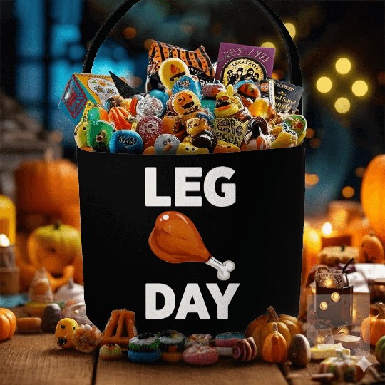 LEG DAY Fabric Baskets