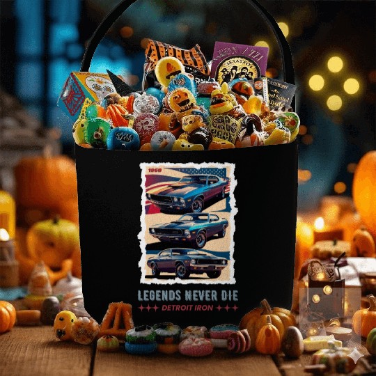 LEGENDS NEVER DIE Fabric Baskets