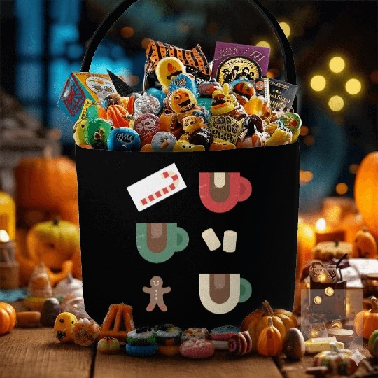 Cute Retro Hot Cocoa Christmas Mug Design Fabric Baskets