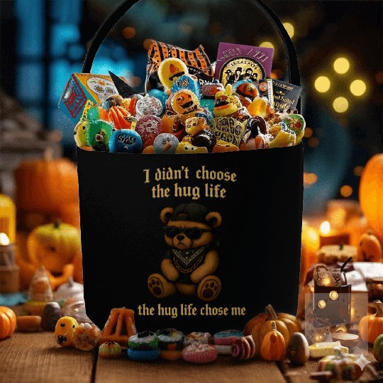 The Hug Life Chose Me Fabric Baskets