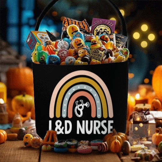 L&D Nurse Labor and Delivery Nurse Pride Fabric Baskets