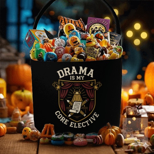 Theater Kid Drama Club Musical Theater Nerd Stage Fabric Baskets