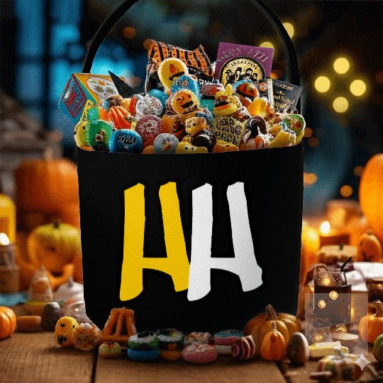 HH Logo – Real Hip Hop Minimal Design Fabric Baskets