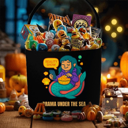 Drama Under the Sea Fabric Baskets