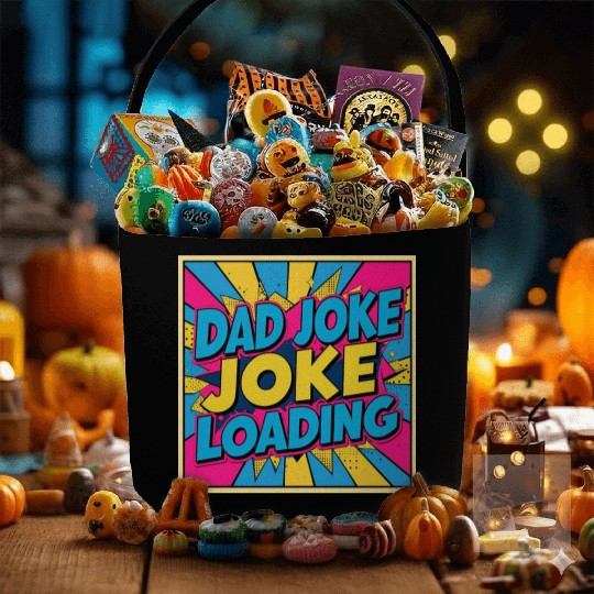 Dad Joke Loading Fabric Baskets