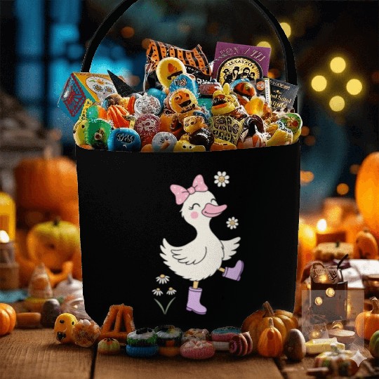 Silly Goose on the Loose Fabric Baskets