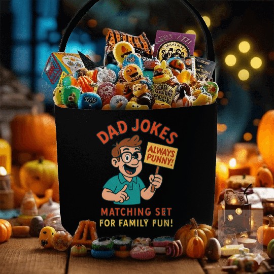 Funny Dad Jokes Fabric Baskets – Always Punny!