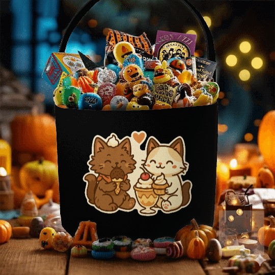 Sweet Cream Companions Fabric Baskets