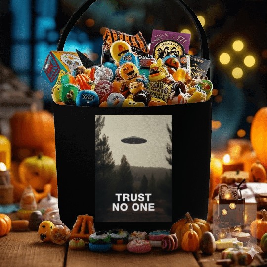 Trust No One/The X-Files poster, S01E24 1994 Fabric Baskets