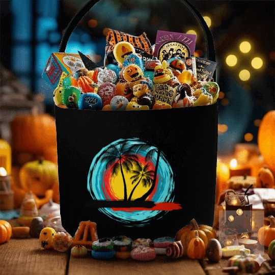 Hello summer paradise on Men's Premium Fabric Baskets