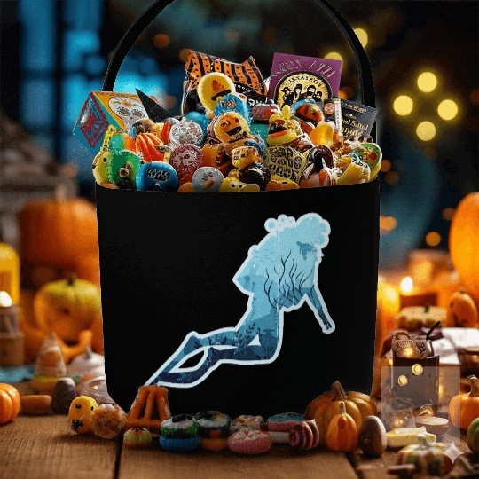 Scuba Diving Fabric Baskets