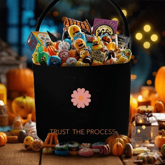 Trust the Process Blossom Fabric Baskets