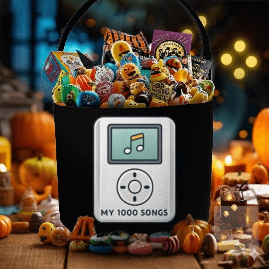 My 1000 Songs MP3 Player Retro 2000s Y2K Fabric Baskets