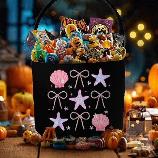 Under the Sea Sparkle Fabric Baskets